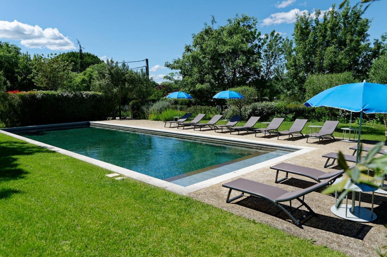 Private Furnished Apartment With All Comfort Has A Garden In A Green Space Meyreuil Bagian luar foto